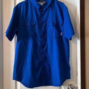 NWOT Columbia- outdoor button down shirt advanced sweat protection - great look